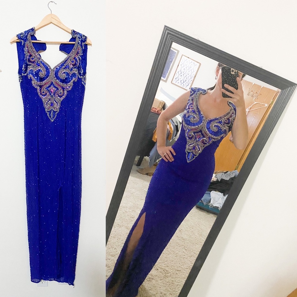 Vintage Beaded Dress size 4